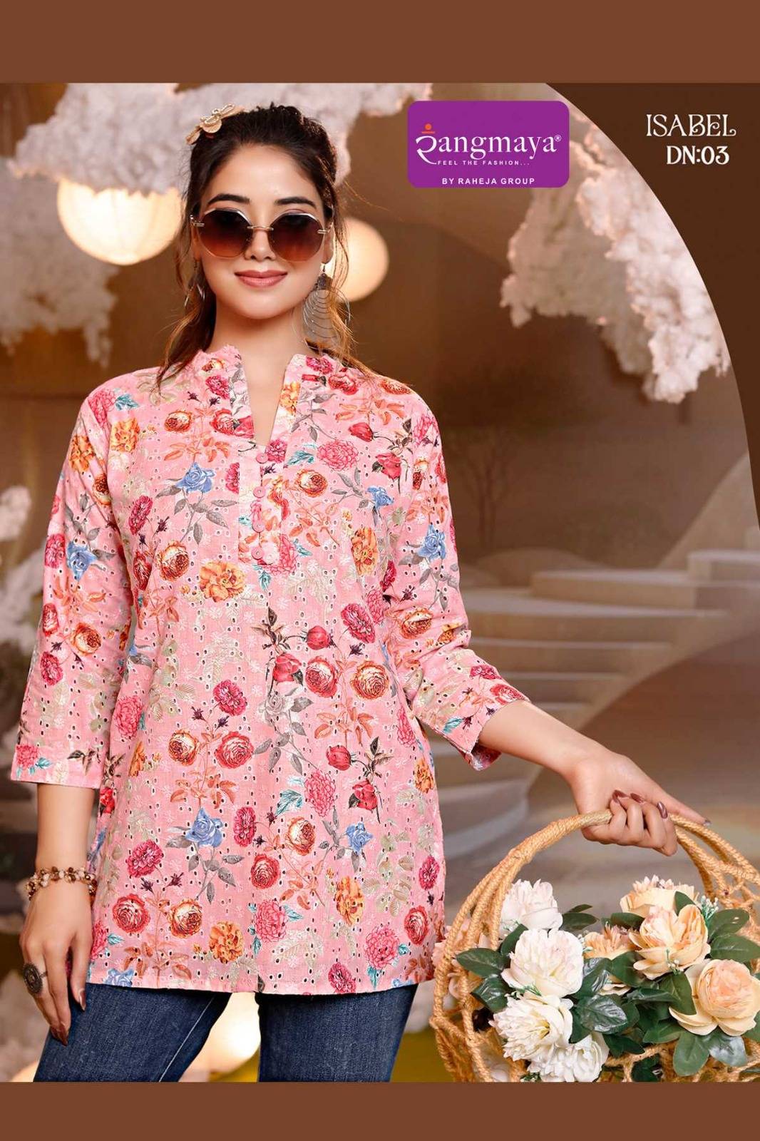 Isabel By Fashid 01 to 06 Series Designer Ethnic Wear Collection Chicken Tops At Wholesale Price